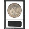 Image 2 : 1847 S$1 AU58 ANACS.  Very well struck sav...
