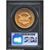 Image 2 : 1858 $20 AU58 PCGS. Sharply struck with am...