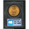 Image 2 : 1896-S $20 MS63 PCGS.  Satiny with natural...