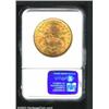 Image 2 : 1899-S $20 MS63 NGC.  Orange-gold patina w...