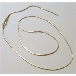 Solid 14K Gold Italy Chain *BROKEN* *CHAINS TOTAL WEIGHT IS 4.00 GRAMS Chain is Stamped 14K*!!!