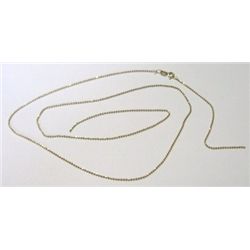 Solid 14K Gold Italy Chain *BROKEN* *CHAINS TOTAL WEIGHT IS 1.92 GRAMS* Chain is Stamped 14K!!!
