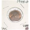 Image 1 : 1945-P Lincoln Wheat Penny *RARE UNC HIGH GRADE*!!