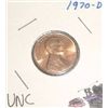 Image 1 : 1970-D Lincoln Wheat Penny *RARE UNC HIGH GRADE*!!