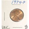 Image 1 : 1974-P Lincoln Wheat Penny *RARE UNC HIGH GRADE*!!