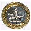 Image 1 : Casino ".999 SILVER STRIKE" $10 Coin *RARE TO FIND - 1996 STRATOSHERE*!! The Limited Edition $10 "SI