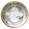 Image 1 : Casino ".999 SILVER STRIKE" $10 Coin *RARE TO FIND - RIO - MASQUERATLE VILLAGE*!! The Limited Editio