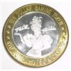 Image 1 : Casino ".999 SILVER STRIKE" $10 Coin *RARE TO FIND - RIO - RIO RITA*!! The Limited Edition $10 "SILV