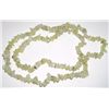Image 1 : Australian Natural *PREHNITE* Necklace Approx 24 Inches!!