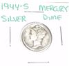 Image 1 : 1944-S Mercury Silver Dime *PLEASE LOOK AT PICTURE TO DETERMINE GRADE - COIN OUT OF SAFE DEPOSIT BOX