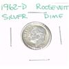 Image 1 : 1962-D Roosevelt Silver Dime *PLEASE LOOK AT PICTURE TO DETERMINE GRADE - COIN OUT OF SAFE DEPOSIT B