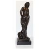 Image 3 : Magnificent Bronze Sculpture Sensual Woman