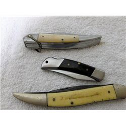 3 pen knives