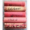 Image 1 : 5 Rolls Linclon Wheat Cents