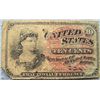 Image 1 : Fractional 10 cent note March 1863