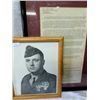 Image 1 : 2 Framed under glass - 2nd Lt. Wilson