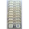 Image 1 : 10 $1 Silver Certificates