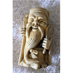 Old Ivory bone ?? Oriental man