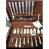 Image 1 : Community silver-plate flatware set with box
