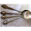 Image 1 : Gorham Sterling - 4 cream soup spoons