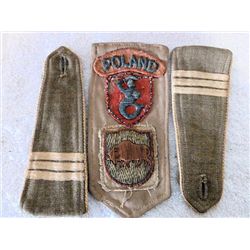 3 patches and shoulder applets