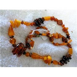 Amber necklace tested