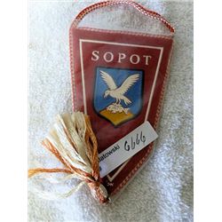 Sopot Polska wall hanging display piece