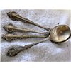 Image 1 : Gorham Sterling  - 4 cream soup spoons
