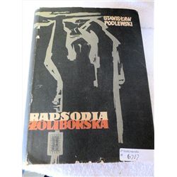 Polish book - Rapsodia Zoliborska