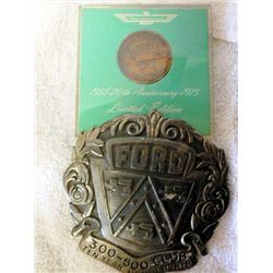 2 awards - Ford 300 - 500 club ten year