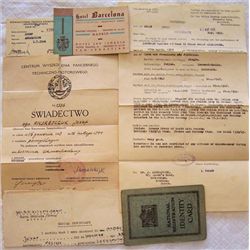 Miscellaneous Lot Military Papers