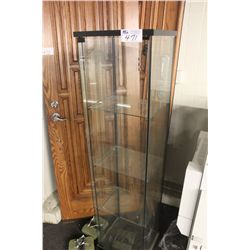 GLASS DISPLAY CASE
