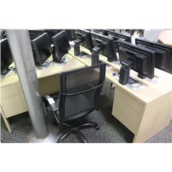 MAPLE L-SHAPED EXECUTIVE DESK