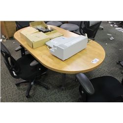 MAPLE MOBILE 6FT TABLE