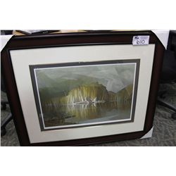 LIMITED EDITION PRINT "MIST, RAIN & SUN" BY AJ