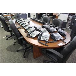 CHERRY 10FT BOARDROOM TABLE