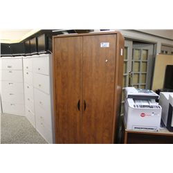CHERRY 2 DOOR STORAGE CABINET