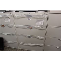 HON 4 DRAWER LATERAL FILE CABINET
