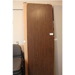 8FT WALNUT FOLDING TABLE