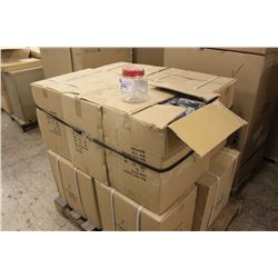 PALLET OF PLASTIC CONTAINERS
