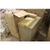 Image 1 : PALLET WITH FILE CABINET & MISC