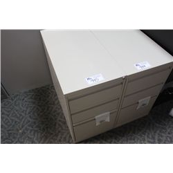 BEIGE 3 DRAWER PEDESTAL