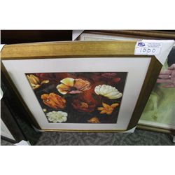 FRAMED PICTURE "FLOWERS"