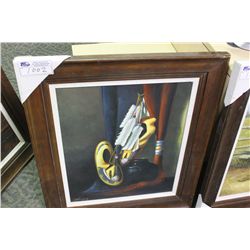 FRAMED PICTURE "NATIVE ART"