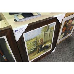 FRAMED PICTURE "3 BUDDIES"