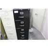 Image 1 : BLACK 4 DRAWER VERTICAL FILE CABINET