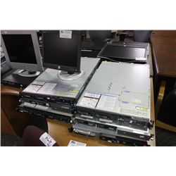 ASSORTED BLADE SERVERS & MONITORS