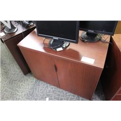 CHERRY 2 DOOR STORAGE CABINET