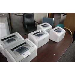 LOT OF 6 HP LASERJET 1020 PRINTERS