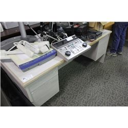 GREY OAK 6FT EXECUTIVE DESK